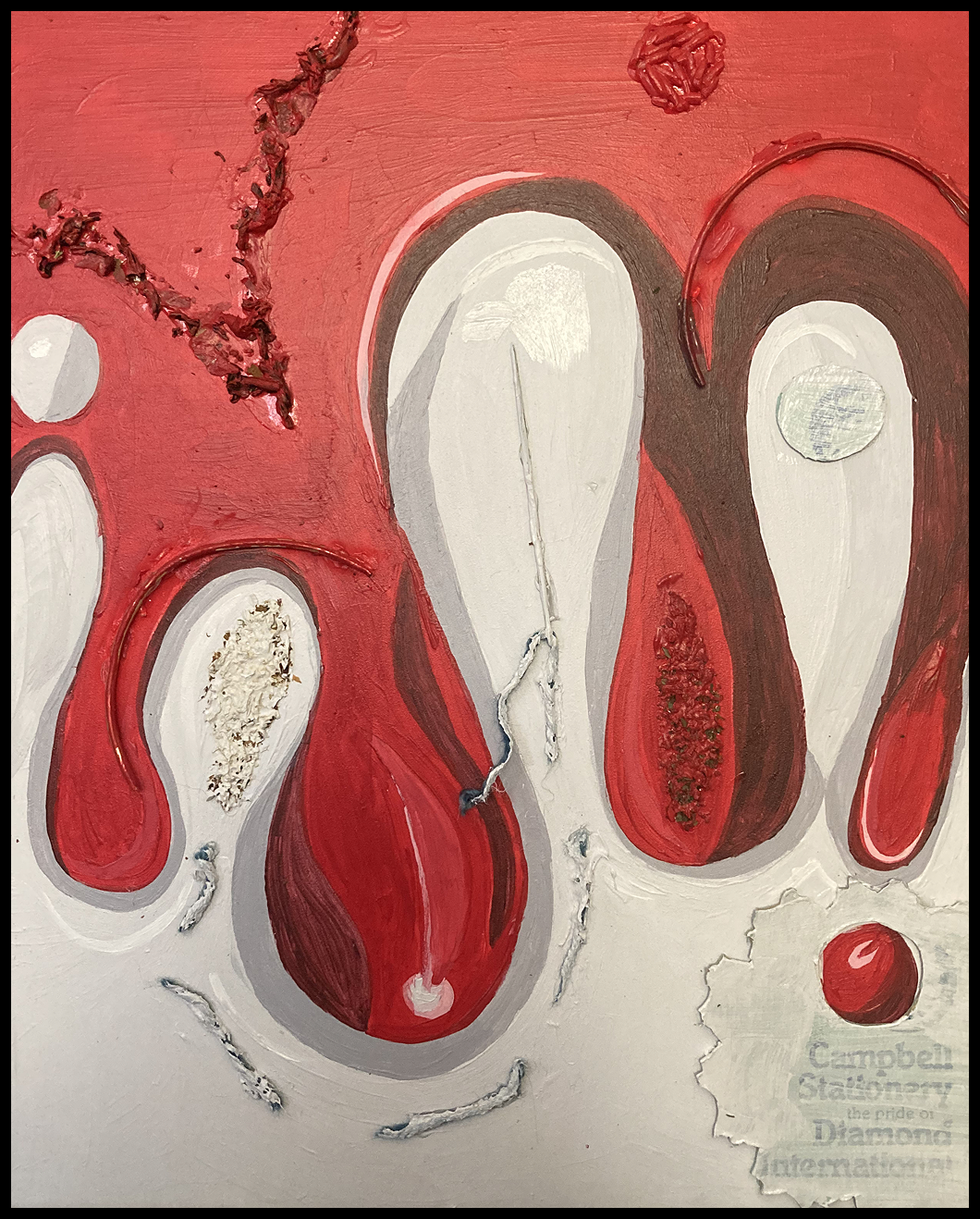 Untitled Acrylic/Multi-Media 10inx8in